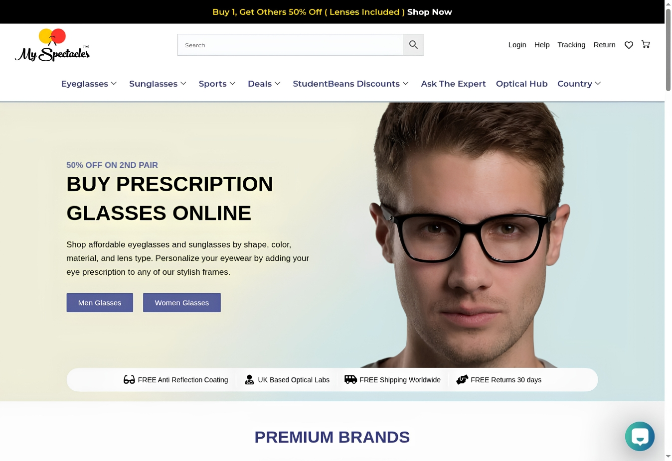 MySpectacles: eCommerce SEO & Website Management